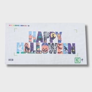 Happy Halloween Canvas by Cactus Needlepoint (thumbnail)