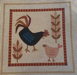 Chickens JPD18 by The Collection of Designs (thumbnail)