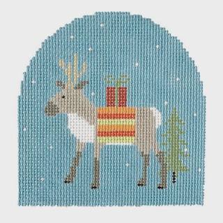 Reindeer with Red Package by Pippin Studio (thumbnail)