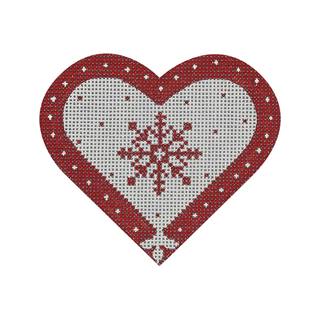 Red & White Snowflake by Pepperberry Designs (thumbnail)