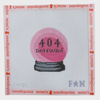 Crystal Ball 404 Error by Friday Night Needlepoint (thumbnail)