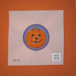 Jack O'Lantern with Stitch Guide by Patricia Sone (thumbnail)