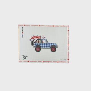 SMU Jeep by Wipstitch Needleworks (thumbnail)