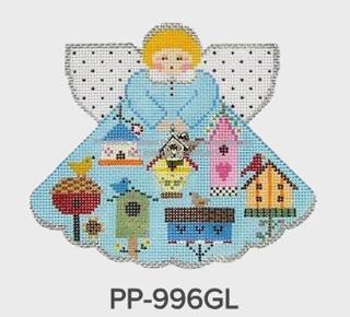 Painted Pony 996GL Bird House Angel by Painted Pony Designs (thumbnail)