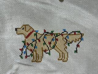Christmas Lights - Golden Retreiver by Poppy's Designs (thumbnail)