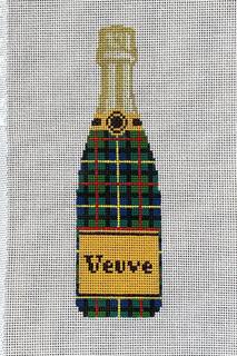 CLV004-T Champagne Bottle - Tartan by C'ate La Vie (thumbnail)