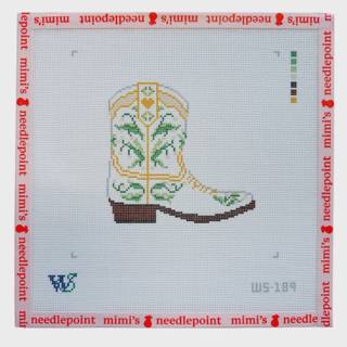 Bride Cowboy Boot by Wipstitch Needleworks (thumbnail)