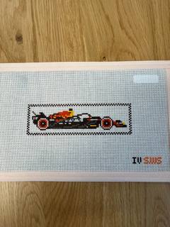 F1 Redbull Car by Ivy Thread Needlepoint (thumbnail)