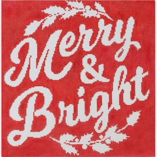 Merry & Bright Pillow by A Stitch in Time (thumbnail)