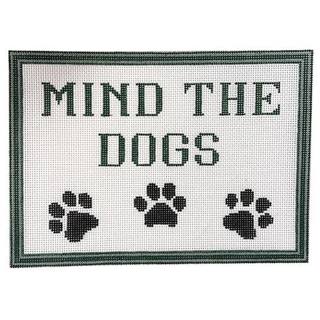 Mind The Dogs by Pip & Roo Needleworks (thumbnail)
