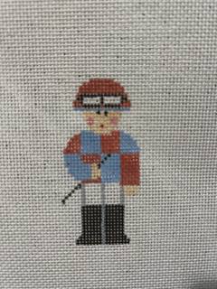 Jockey/ Pink&Blue by Kathy Schenkel (thumbnail)