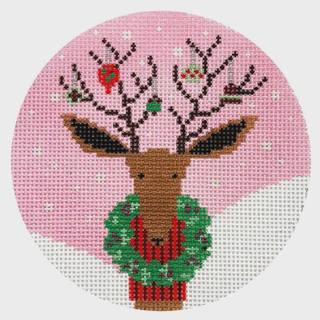 Bedecked Blitzen Round by Lauren Bloch Designs (thumbnail)
