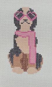 Mini Fab Pup, Bernese by Poppy J Stitches (thumbnail)