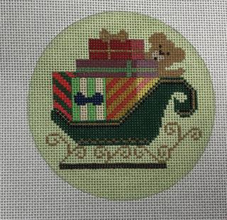 sleigh ornament 6191 by Burnett and Bradley (thumbnail)
