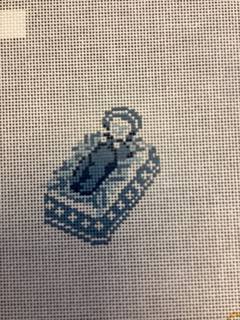 Wedgewood Nativity Baby Jesus by The Gingham Stitchery (thumbnail)