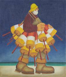 LOBSTER FISHERMAN by Cooper Oaks Designs (thumbnail)