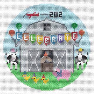Celebration Barn Round - Trunk Show by Doolittle Stitchery (thumbnail)