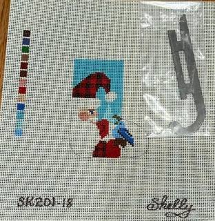 Shelly Tribbey SK201 Woodsy Santa Petite Mini Skate by Shelly Tribbey Designs (thumbnail)