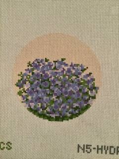 Hydrangea Round by Elizabeth Crane Swartz (thumbnail)