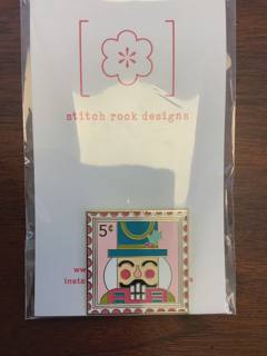Nutcracker Stamp Needleminder by Stitch Rock Designs (thumbnail)