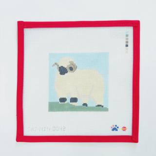 Horned Sheep by Saturnalia Stitching (thumbnail)