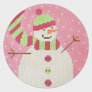 Snow Girl Round by Meredith Collection (thumbnail)