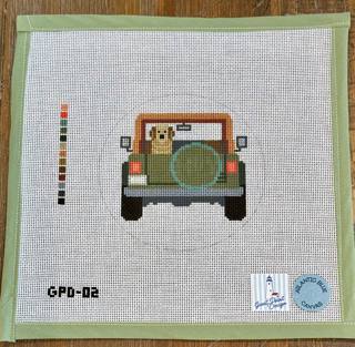 Jeep Dog by Atlantic Blue Canvas (thumbnail)