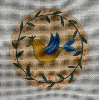 Dove - 4" Round by Madeleine Elizabeth (thumbnail)