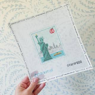 NYC Statue of Liberty by Stitch Style Needlepoint (thumbnail)
