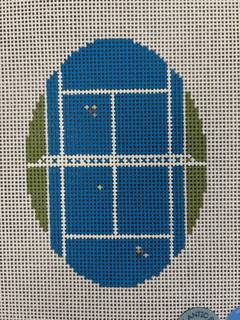 Tennis From Above by Atlantic Blue Canvas (thumbnail)