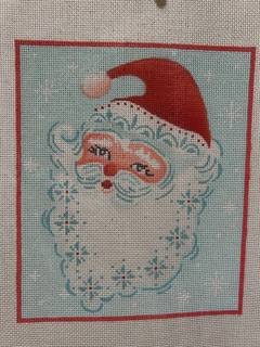 Lacy Santa by Kate Dickerson Needlepoint Collections (thumbnail)
