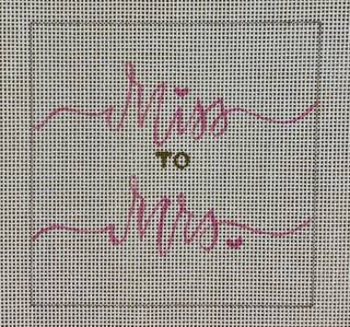 miss to mrs. by Oasis Needlepoint (thumbnail)