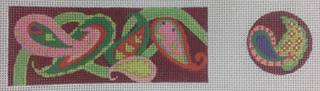 paisley pincushion* by Once in a Blue Moon (via Fleur de Paris) (thumbnail)