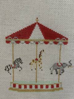 Carousel Series - Christmas Circus by Stitch Style Needlepoint (thumbnail)