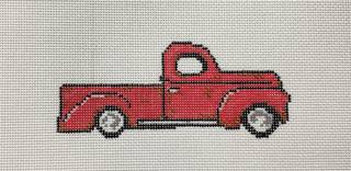 ruby the truck by Alice & Blue Needlepoint Designs (thumbnail)