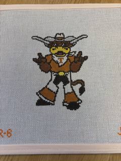 Vintage Mascot with Horns by JellyRoo Designs (thumbnail)
