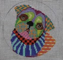Pug 4" Round (18m) by Pajamas and Chocolate (thumbnail)