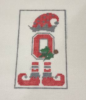 Ohio State Elf by Needlepoint by Laura (thumbnail)