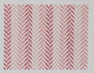 Herringbone Clutch - Pinks by Initial K Studio (thumbnail)