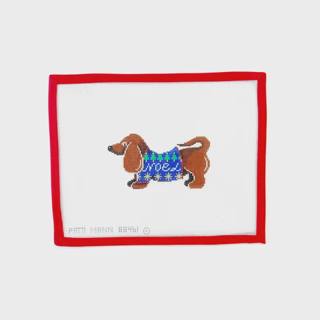 Noel Dachshund by Patti Mann (thumbnail)