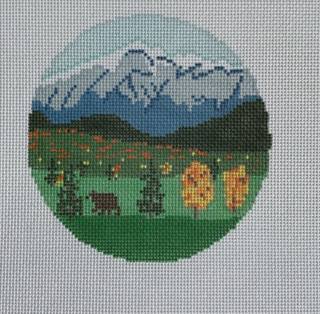 M-T12 Leap Peeping by Blue Ridge Stitchery (thumbnail)