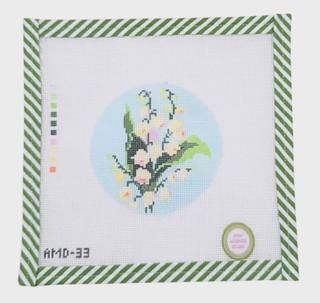 Flowers of the Bible: Lily of the Valley AMD-33 by Atlantic Blue Canvas (thumbnail)
