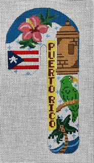 Travel Candy Cane - Puerto Rico by Danji Designs (thumbnail)