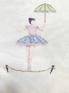 Carnival Series, Tightrope Walker by The Plum Stitchery (thumbnail)
