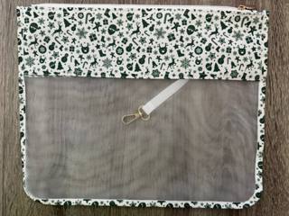Merry & Bright Project Bag - Green by Officially Needlepoint (thumbnail)