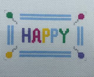 Happy Sign by Goodpoint Needlepoint (thumbnail)