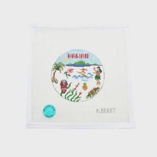 Atlantic Blue Hawaii Travel Round by Atlantic Blue Canvas (thumbnail)