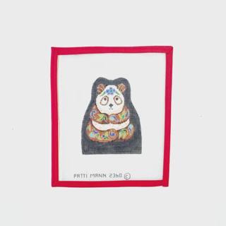 Panda Cloisonné by Patti Mann (thumbnail)