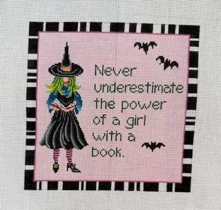 Power of a girl with a book by Patti Mann (thumbnail)