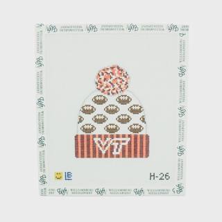 VT Football Beanie by Lauren Bloch Designs (thumbnail)
